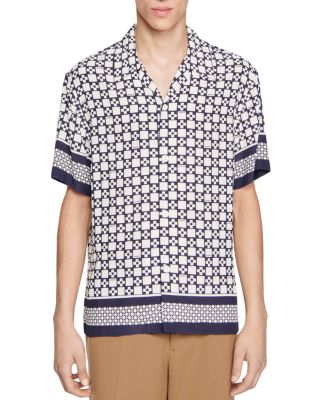 Sandro - Cross Short Sleeve Shirt