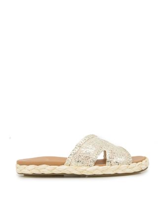 Women's Tristan Woven Slide Sandals