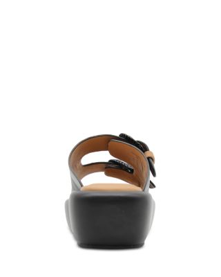 Women's Theresa Double Buckle Platform Sandals