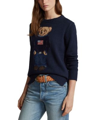 Polo Ralph Lauren Bear Sweater $398.00 purchases Size M