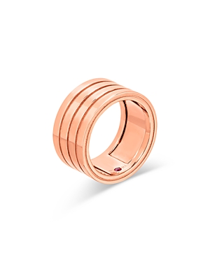 Roberto Coin 18K Rose Gold Portofino Polished Four Row Ring