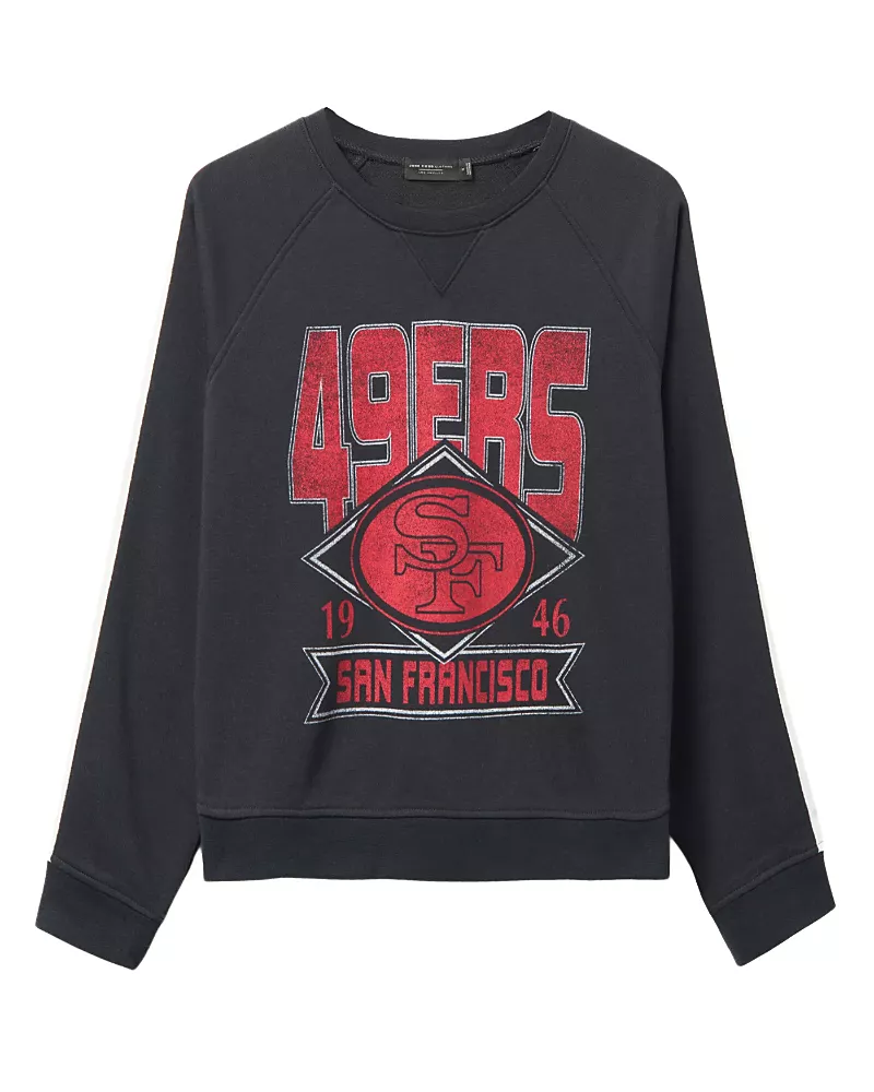 Junk Food Clothing Women's Nfl San Francisco 49ers Overtime Crew