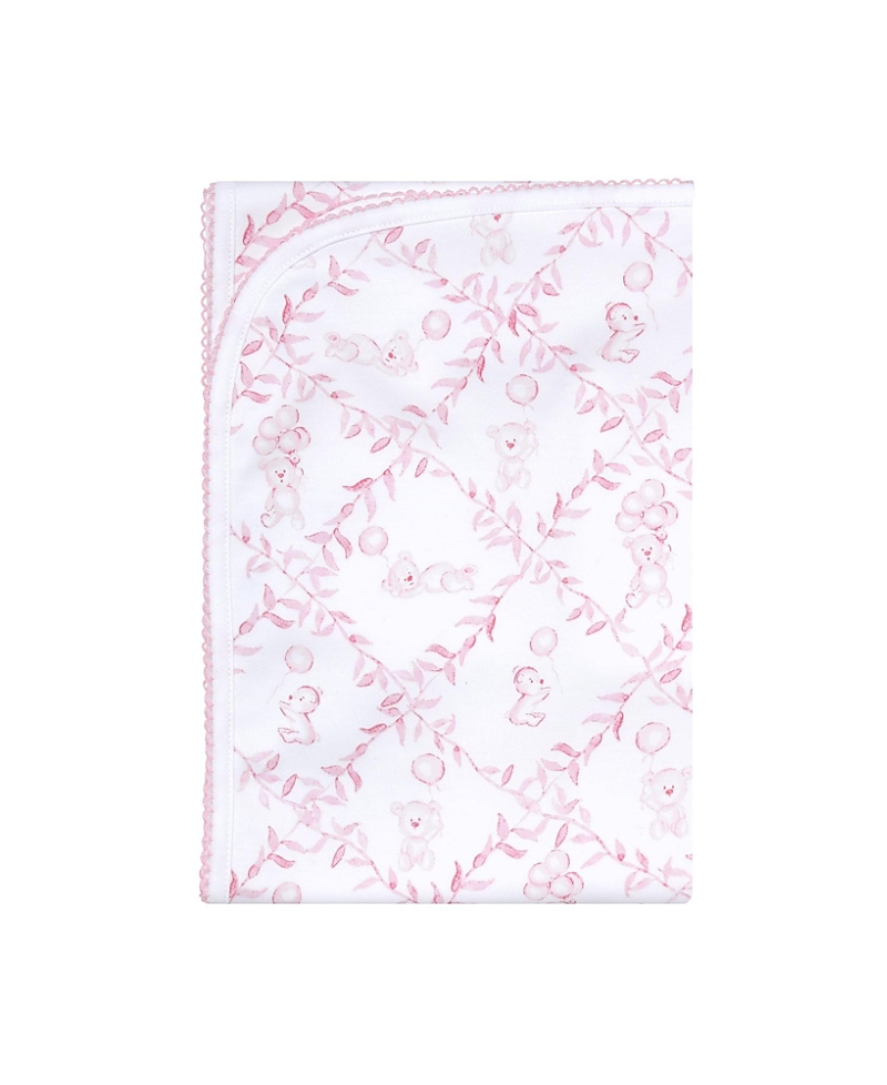 Nellapima Girls' Pink Bears Trellace Blanket - Baby