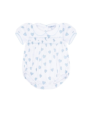 Nellapima Girls' Baby Bubble - Baby In Blue Heart Print
