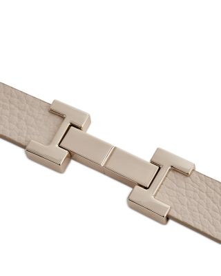 Women&#39;s Hayley Square Hinge Leather Belt