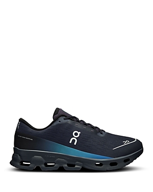 On Men's Cloudspark Lace Up Running Sneakers In Black/blueberry