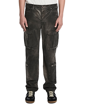 Tapered Cargo Pants in Neo Black