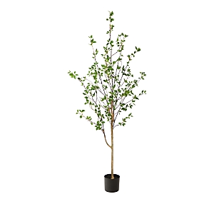 Nearly Natural 6.5ft. Minimalist Citrus Artificial Tree In Green