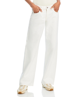 Shop Levi's Low Loose Mid Rise Wide Leg Jeans In White