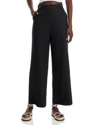 AQUA SHEER DETAIL PANTS main image 0