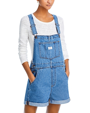 Levi's Vintage Shortall Medium Wash Denim Overalls In Foolish