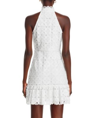 Lace Mini Shirt Dress - Exclusive