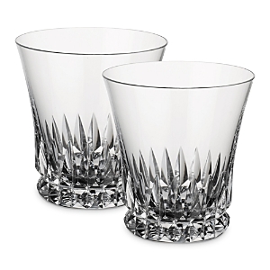 Villeroy & Boch Grand Royal Old Fashioned Glass, Set Of 2 In Clear