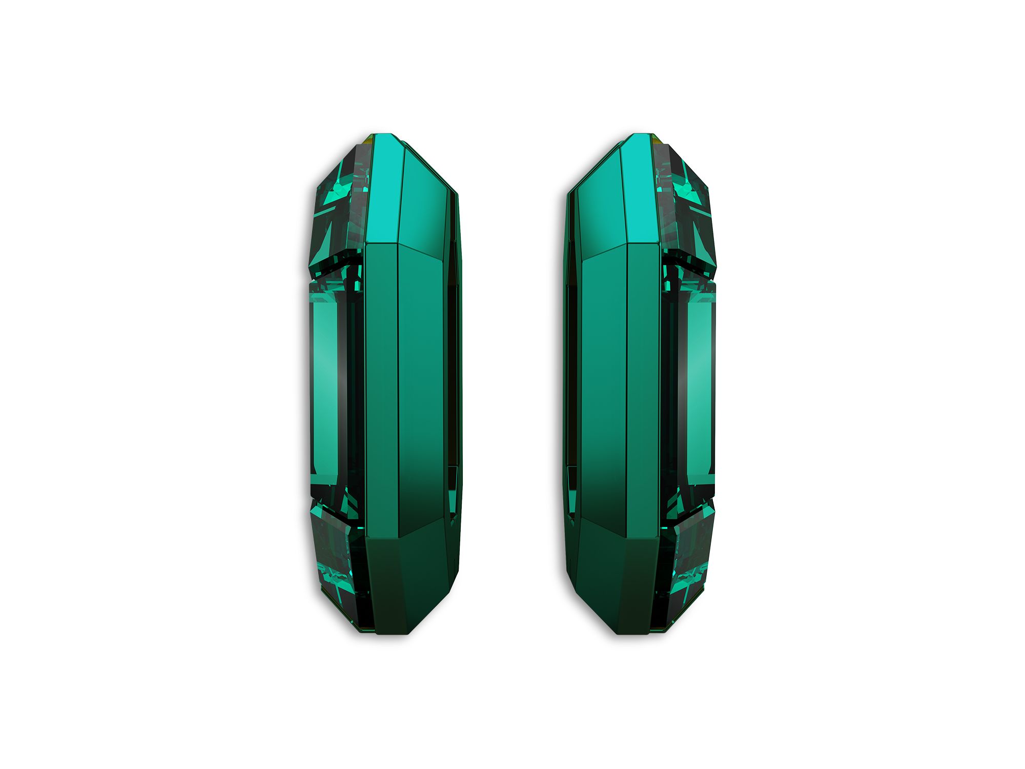 Lucent Crystal Statement Earrings - Image 1