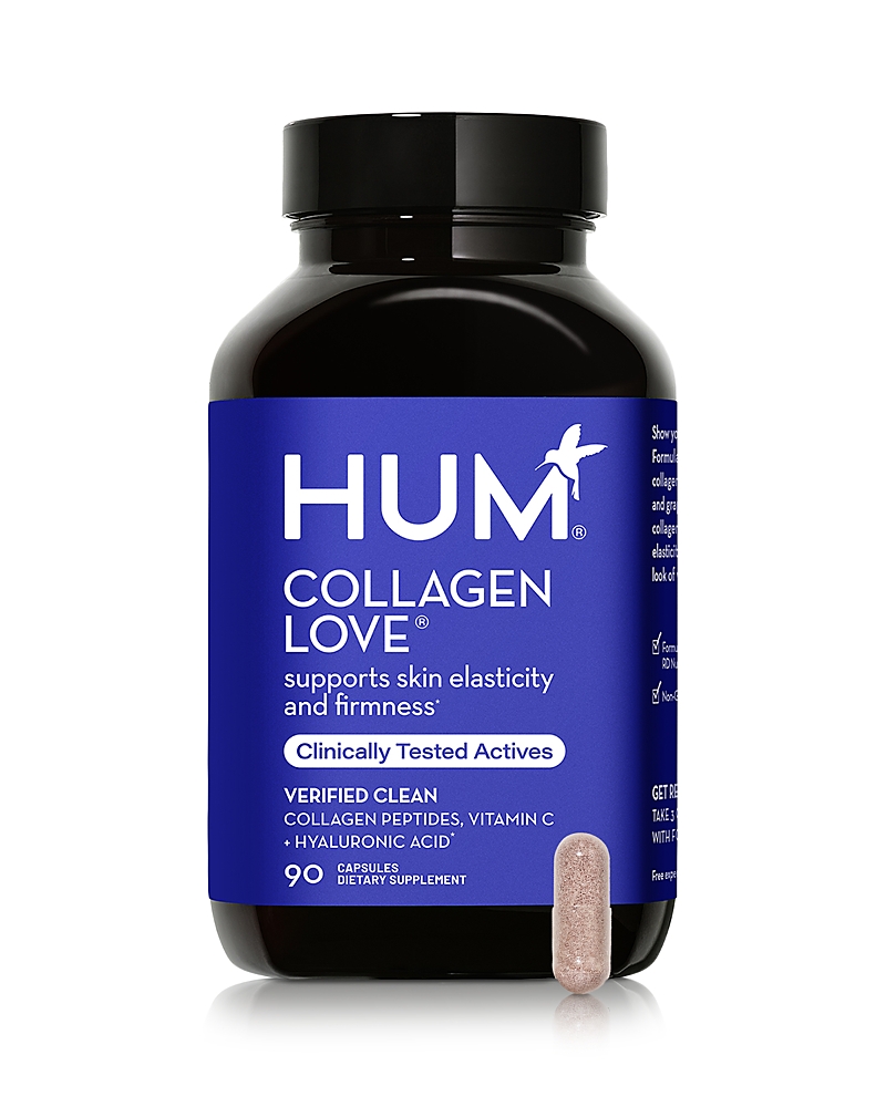Hum Nutrition Collagen Love™ Skin Firming Supplement With Hyaluronic Acid & Vitamin C 90 Capsules In Default Title