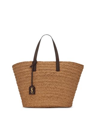 SAINT LAURENT - Panier Medium Bag In Raffia