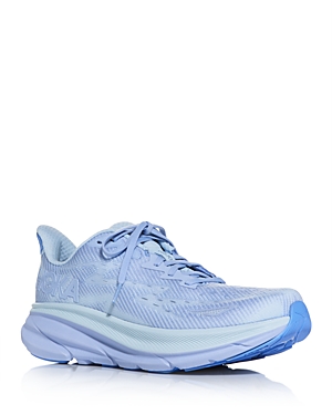 Hoka Women's Clifton 9 Running Sneakers In Ether/illusion