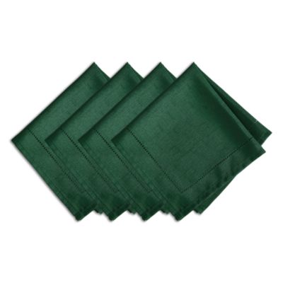 Elrene Home Fashions - Alison Hemstitch Napkin, Set of 4