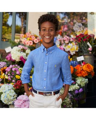Ralph Lauren Ads Family Ralph Lauren Boys' Linen Shirt Little Kid