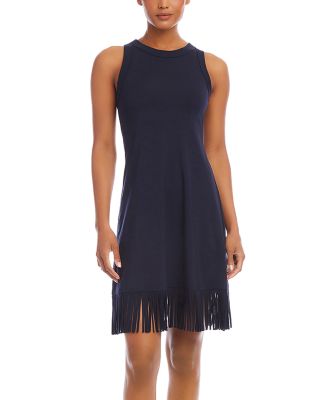 Karen Kane - Fringe Hem Dress