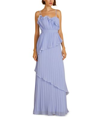 Amur - Cassy Pleated Gown