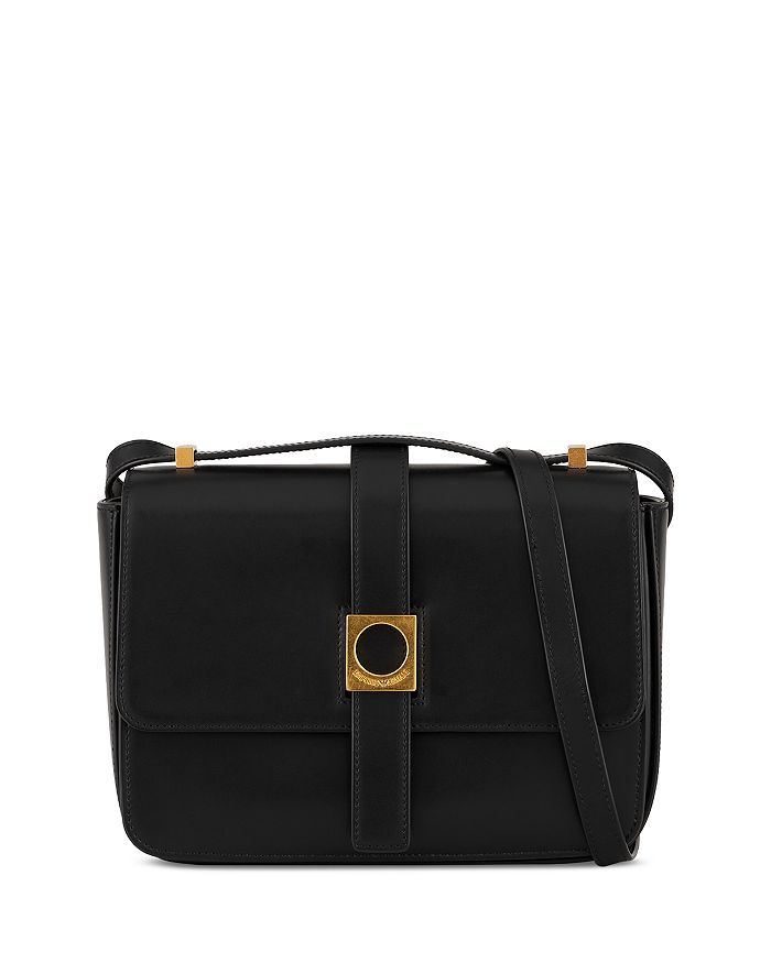 Emporio Armani Leather Shoulder Bag Bloomingdale's