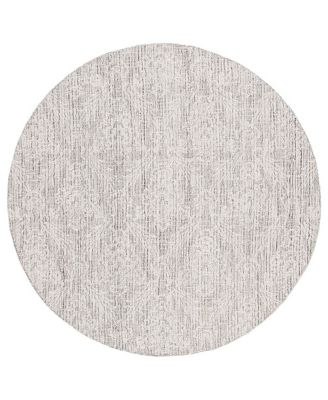 Safavieh - Safavieh Ebony EBN112F Round Area Rug, 6' x 6'