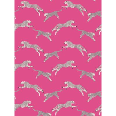 Leaping Cheetah Wallcovering
