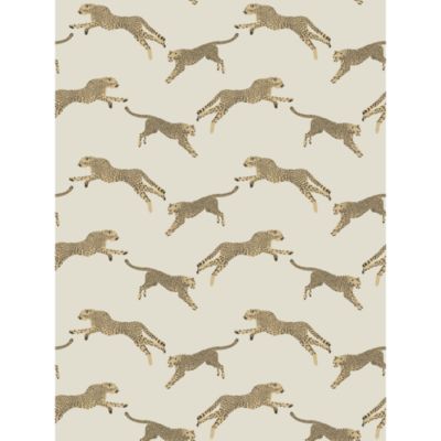 Leaping Cheetah Wallcovering