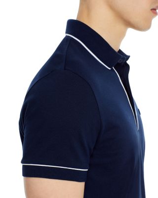 Tipped Short Sleeve Polo Shirt