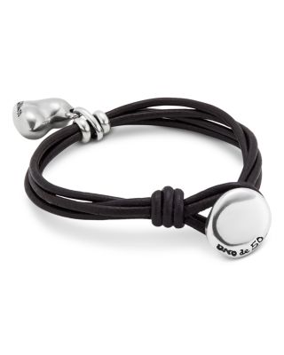  Leather Twine Heart Bracelet
