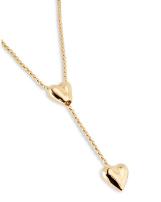  Double Heart Y Necklace