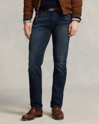 Varick Slim Straight Jeans in Blue