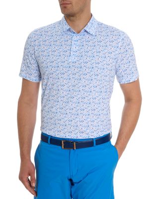 Robert Graham - Calder Printed Knit Polo