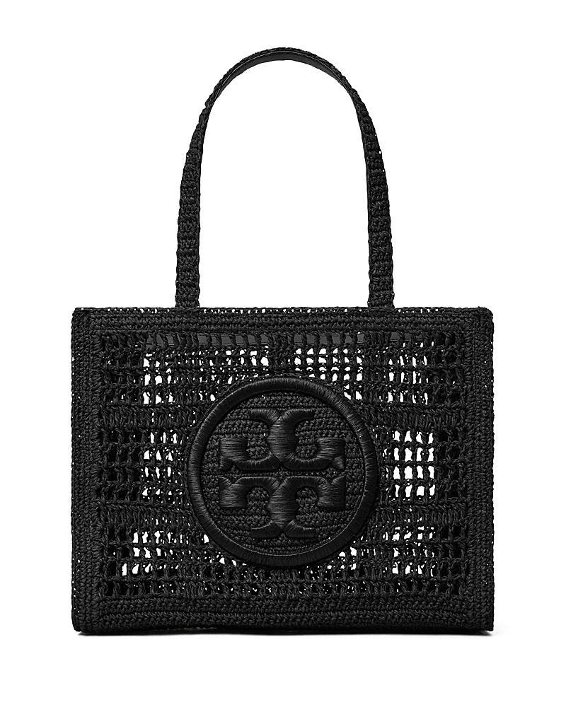 Tory Burch Small Ella Tote Bag In Black
