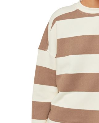 Cotton Wide Stripe Sweater