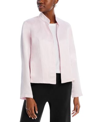 Eileen Fisher Short Stand Collar Jacket | Bloomingdale's