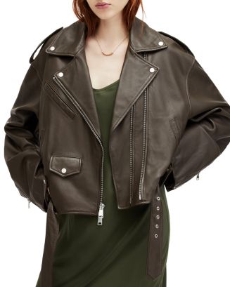 ジャケット・アウター AllSaints Lorel leather jacket ALLSAINTS Cora Leather Jacket Size XL RETAIL $649 BLACK #208