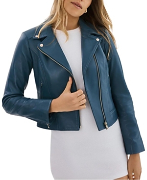 Lamarque Kelseych Jacket In Slate Blue