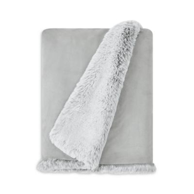 Ugg Wyatt Reversible Faux Fur Throw Blanket