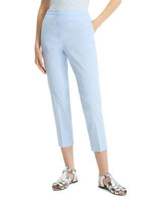 Theory Treeca 'Good Linen' Pull-On Pants