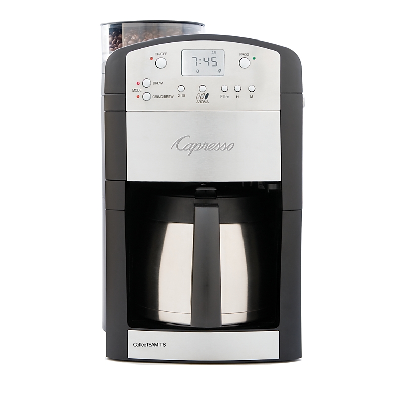 Capresso Coffeeteam Ts Coffee Machine In Black