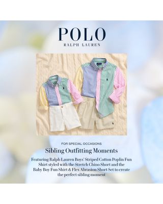 Boys' Stretch Twill Shorts - Little Kid