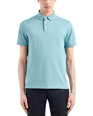 Emporio Armani Jacquard Polo Shirt