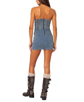 Alissa Denim Mini Dress