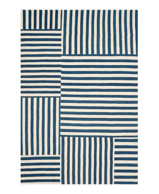Ralph Lauren Canyon Stripe Patch RLR2867 Area Rug, 2' x 3'