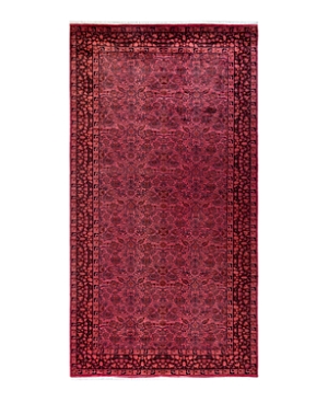 Shop Bloomingdale's Fine Vibrance M1080 Area Rug, 6'2 X 12'1 In Pink