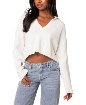 Marcie Oversized Cropped Sweater