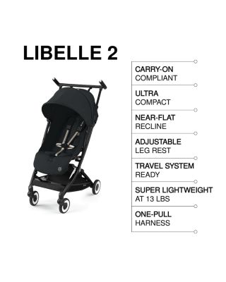 Libelle 2 Ultra Compact Lightweight Travel Stroller
