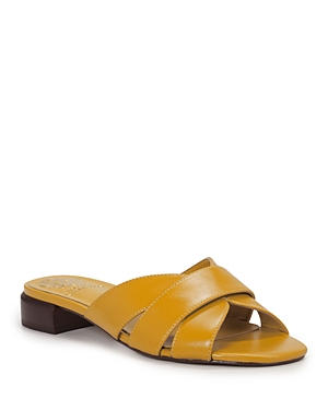 Women's Maydree Leather Slide Sandals
